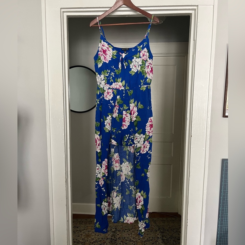 Vacation skirted romper, floral and fun!